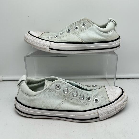 Converse Shoes Womens 7 All Star Chuck Madison Low Skate Light Blue Green - Picture 1 of 8